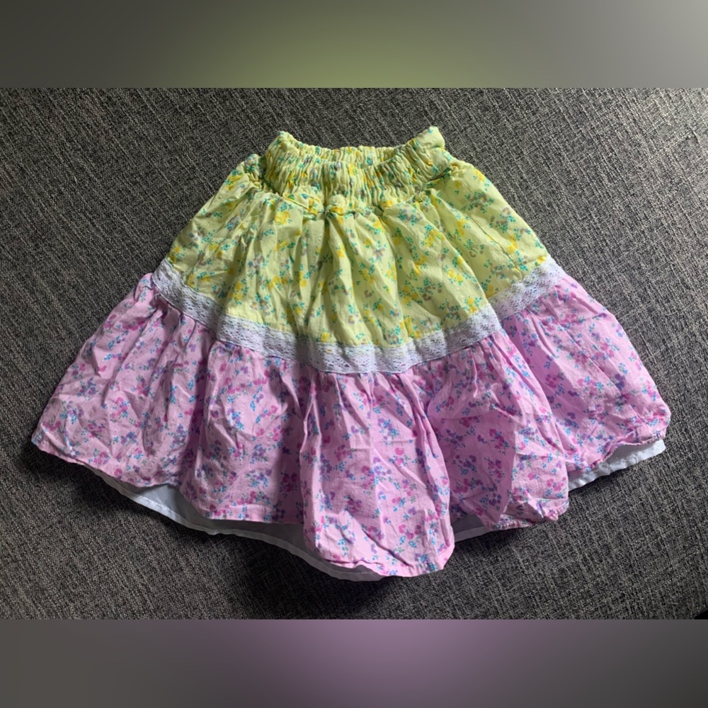 Tahari paisley skirt